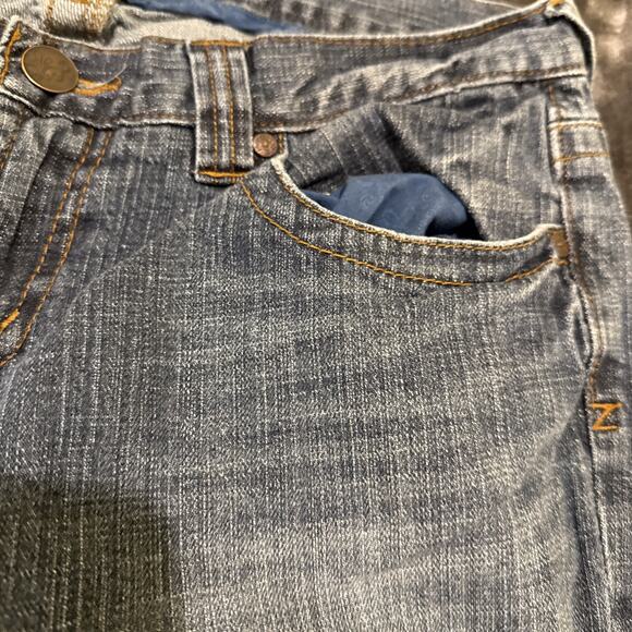 Refuge Jeans-Womens Bootcut Flare Stretch-Blue Medium Wash-Size 13S - Picture 5 of 16